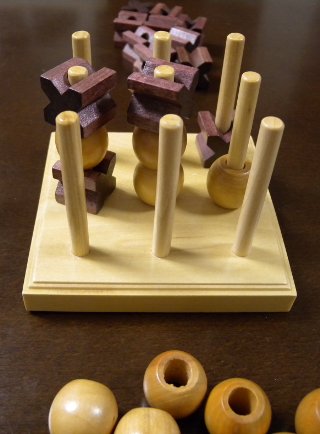 立体三目並べ(立体○×パズル)