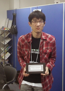 優勝の土井さん