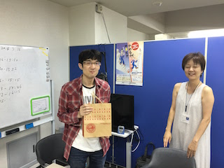 48回連続参加の土井さんの表彰