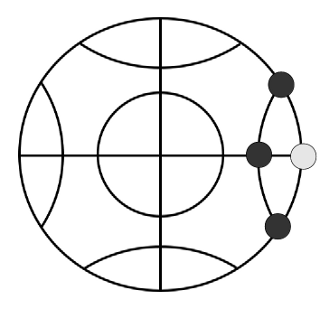Globe 駒を取る例
