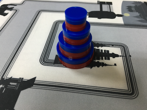 磁石ディスクのハノイの塔